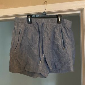 EUC Athleta chambray linen shorts, size 12